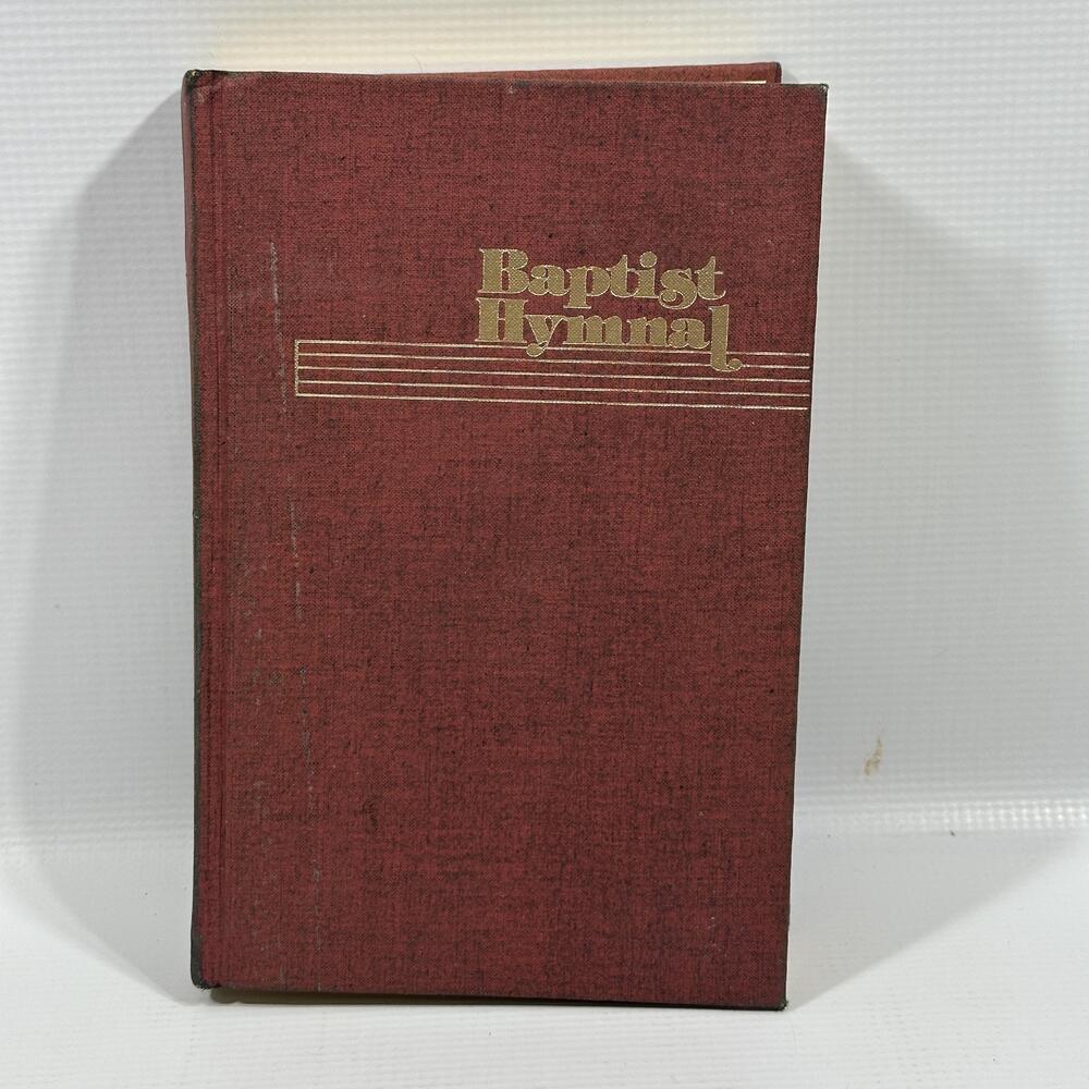 Baptist Hymnal William J. Reynolds 1975 Hardcover Maroon Christian Worship Music